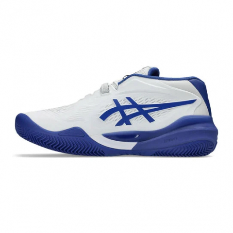 Asics Gel-Resolution X Clay Incaltaminte Tenis Zgura Barbati Alb, Albastru, Negru [1]