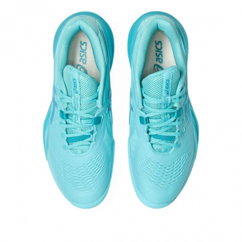 Asics Gel-Resolution X Clay Incaltaminte Tenis Zgura Barbati Albastru turcoaz, Albastru deschis [2]