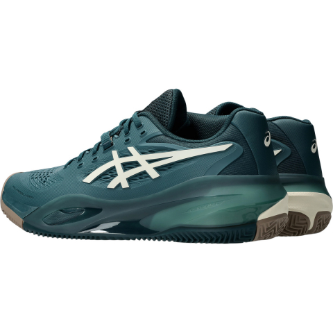 Asics Gel-Resolution X Clay Incaltaminte Tenis Zgura Barbati Verde inchis, Verde deschis, Bej [3]
