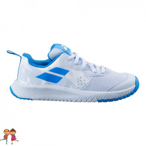 Babolat - Babolat Incaltaminte Copii Junior Pulsion Alb Albastru