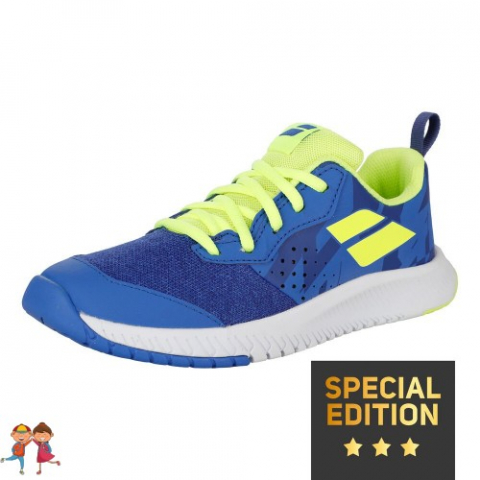 Babolat - Babolat Incaltaminte Junior All Court CUD Pulsion Albastru Galben