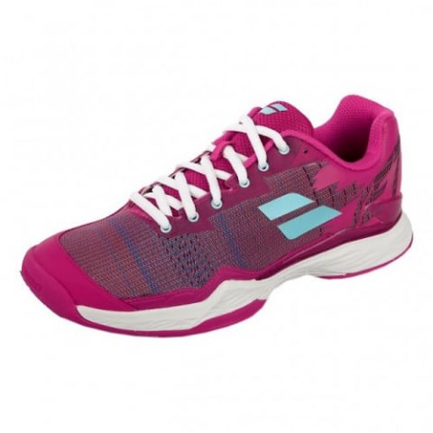 Femei - Babolat - Jet Mach I Clay Incaltaminte Tenis Zgura Femei Roz/Violet/Albastru deschis/Alb