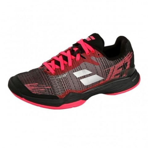 Femei - Babolat - Jet Mach II Clay Incaltaminte Tenis Zgura Femei Negru/Roz/Argintiu
