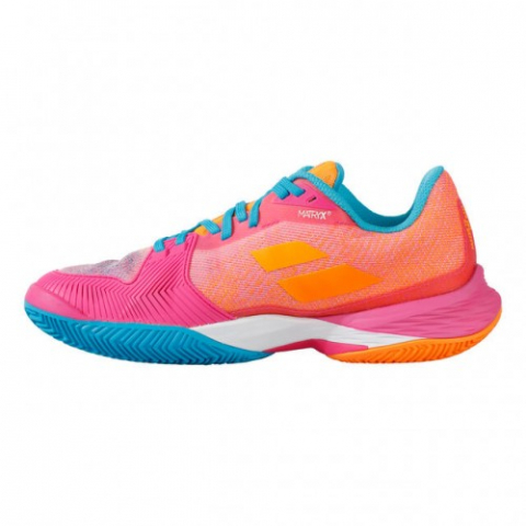 Babolat - Jet Match 3 Clay Incaltaminte Tenis Zgura Femei Roz/Multicolor [1]