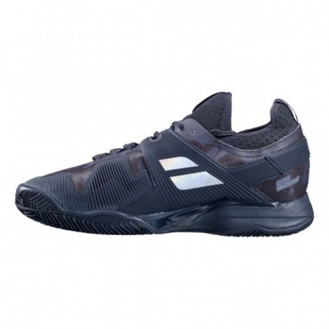 Babolat Propulse Rage Clay Incaltaminte Tenis Zgura Barbati Negru Bleumarin Argintiu [1]