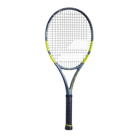 Volkl - Babolat Pure Aero 98 Tour 305g Racheta Tenis de Camp Competitionala Neracordata Gri, Galben, Alb