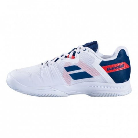 Babolat Sfx 3 All Court Incaltaminte Tenis Barbati Alb Bleumarin Rosu [1]
