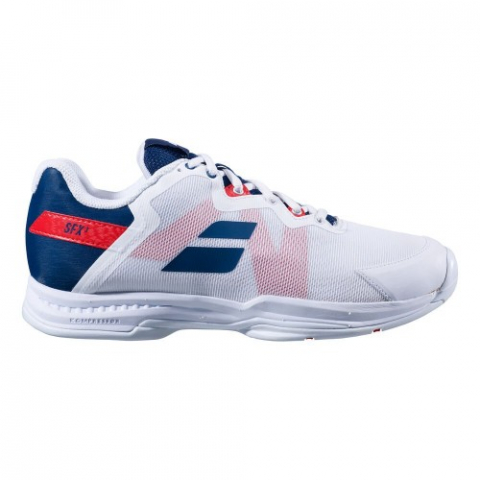 Incaltaminte - Babolat Sfx 3 All Court Incaltaminte Tenis Barbati Alb Bleumarin Rosu