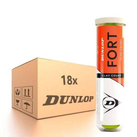 Producatori - Dunlop Fort Clay Court Bax 18x4 Mingi Tenis de Camp