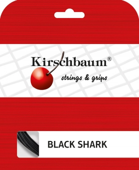 Kirschbaum - KIRSCHBAUM Black Shark Racordaj Tenis de Camp 12m