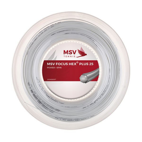 MSV - MSV Focus HEX® Plus 25 Racordaj Tenis de Camp 200m