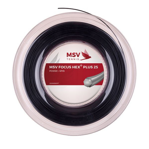 MSV - MSV Focus HEX® Plus 25 Racordaj Tenis de Camp 200m