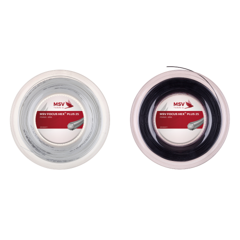 MSV - MSV Focus HEX® Plus 25 Racordaj Tenis de Camp 200m