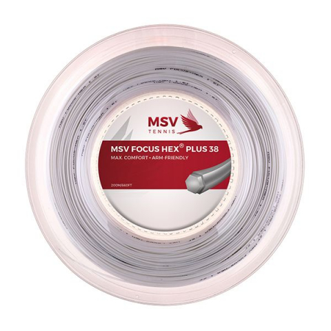MSV - MSV Focus HEX® Plus 38 Racordaj Tenis de Camp 200m