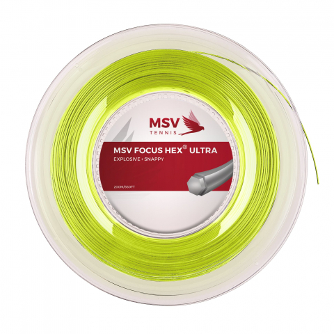 Producatori - MSV Focus HEX® Ultra Racordaj Tenis de Camp 200m