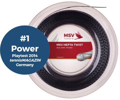 MSV - MSV Hepta Twist Racordaj Tenis de Camp 200m