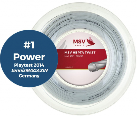 MSV - MSV Hepta Twist Racordaj Tenis de Camp 200m
