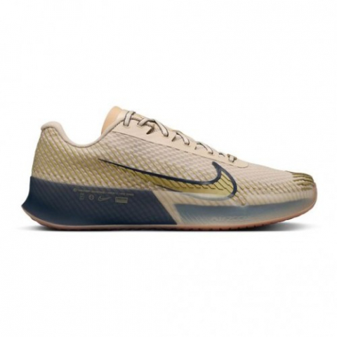 Nike - Nike Air Zoom Vapor 11 All Court Premium Incaltaminte Tenis Barbati Bej, Verde deschis, Albastru