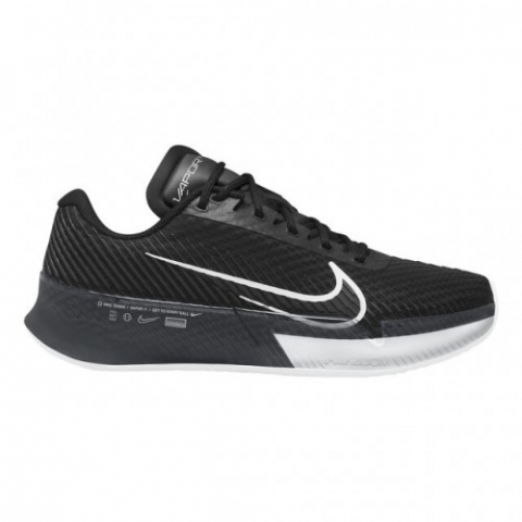 Nike - Nike Air Zoom Vapor 11 Clay Incaltaminte Tenis Zgura Femei Negru, Gri inchis, Alb