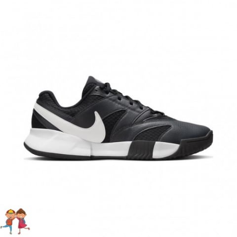 Nike - Nike Court Lite 4 Clay Incaltaminte Tenis Zgura Unisex Copii Negru, Alb