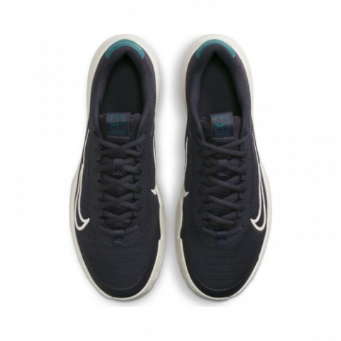 Nike Court Vapor Lite 2 Jr. Clay Incaltaminte Tenis Zgura Unisex Copii Bleumarin, Alb, Albastru turcoaz [2]