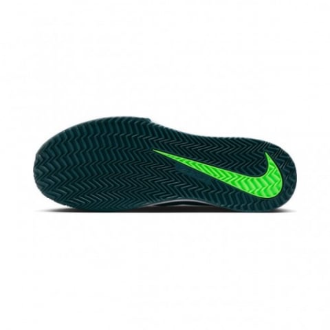 Nike Court Vapor Lite 2 Jr. Clay Incaltaminte Tenis Zgura Unisex Copii Verde petrol, Verde neon, Alb [3]
