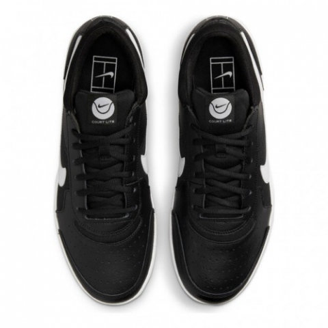 Nike Court Zoom Lite 3 Jr. Clay Incaltaminte Tenis Zgura Unisex Copii Negru, Alb [3]