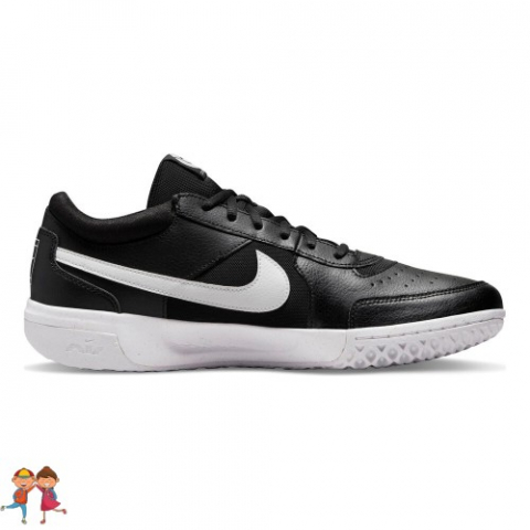 Nike - Nike Court Zoom Lite 3 Jr. Clay Incaltaminte Tenis Zgura Unisex Copii Negru, Alb