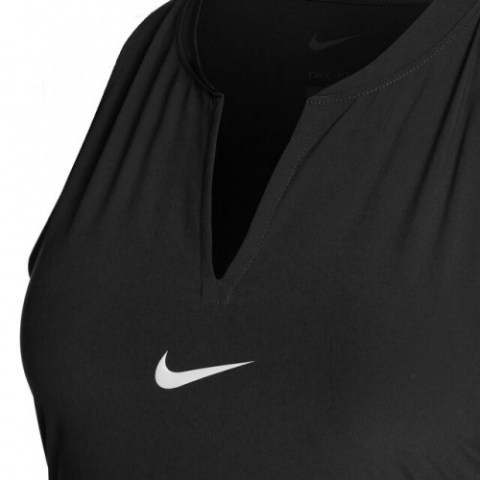 Nike Dri-Fit Advantage Rochie Tenis Femei Negru, Alb [7]