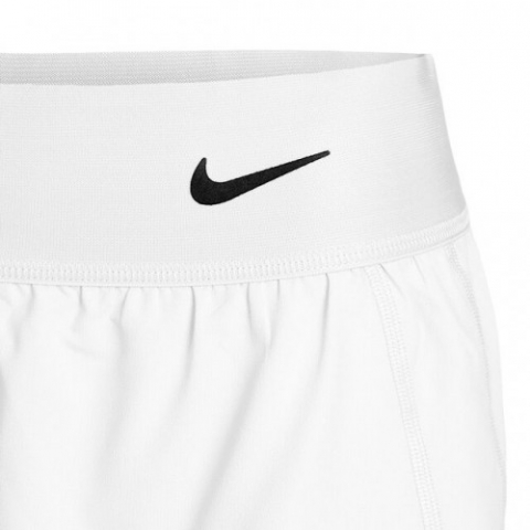 Nike Dri-Fit Court Ballshort Pantaloni Scurti Tenis Femei Alb, Negru [7]