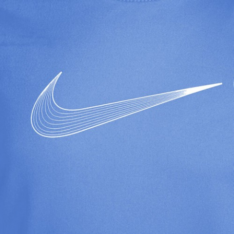 Nike Dri-Fit One Graphic Tee Tricou Tenis Fete (Copii) Albastru, Alb [2]