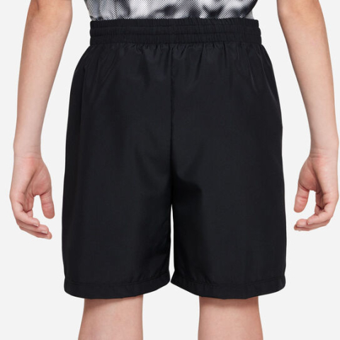 Nike Dri-Fit Short Tenis Baieti Negru, Alb [4]
