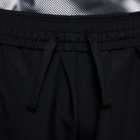 Nike Dri-Fit Short Tenis Baieti Negru, Alb [6]