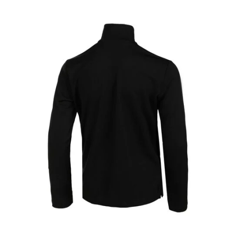 Nike Dri-Fit UV Half-Zip Essential Bluza Termica Baieti Negru, Argintiu [1]