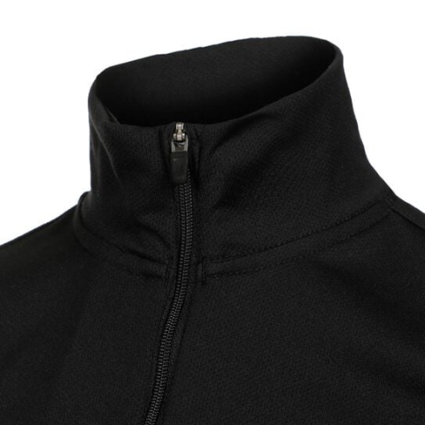 Nike Dri-Fit UV Half-Zip Essential Bluza Termica Baieti Negru, Argintiu [4]
