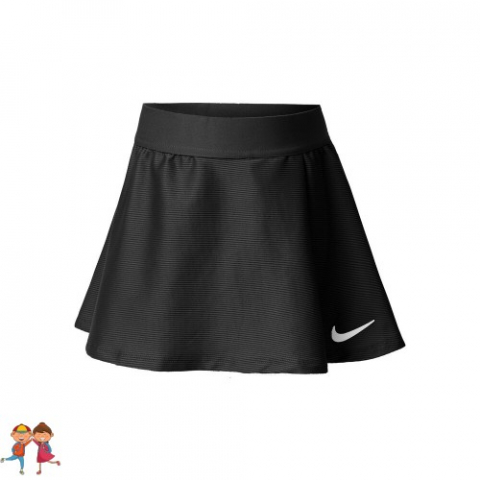 Imbracaminte - Nike Dri-Fit Victory Flouncy Fusta Tenis Fete (Copii) Negru, Alb