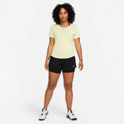 Nike One Dri-Fit Mid-Rise 3 Inch 2in1 Short Pantaloni Scurti Femei Negru, Alb [9]