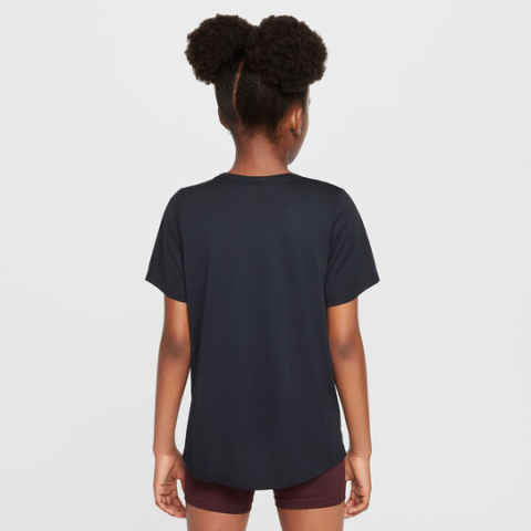 Nike One STD Tee Tricou tenis Fete Negru, Alb [4]