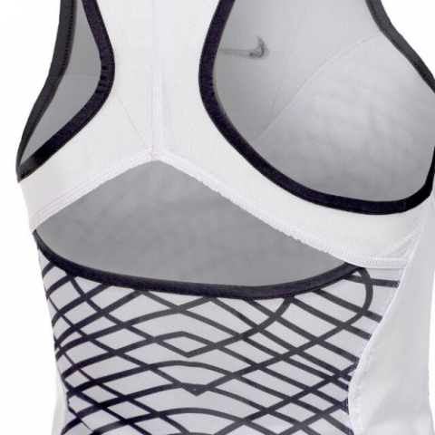Nike R.G. Dri-Fit Court Slam Tank Top Maieu Tenis Femei Violet deschis, Gri inchis, Negru [8]