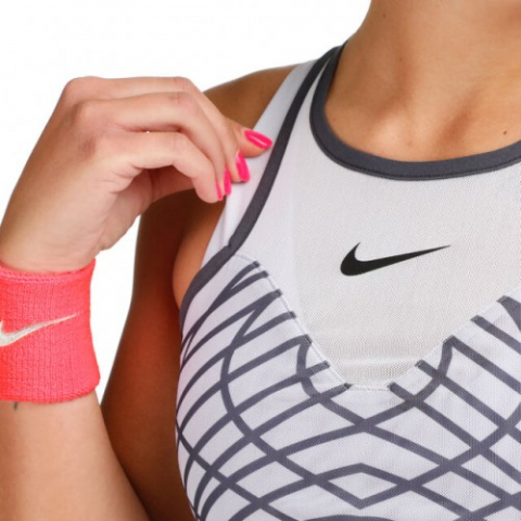 Nike R.G. Dri-Fit Court Slam Tank Top Maieu Tenis Femei Violet deschis, Gri inchis, Negru [5]