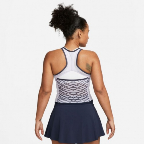 Nike R.G. Dri-Fit Court Slam Tank Top Maieu Tenis Femei Violet deschis, Gri inchis, Negru [10]