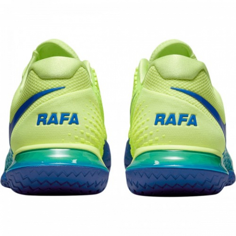 Nike Rafael Nadal Court Zoom Vapor Cage 4 All Court Incaltaminte Tenis Barbati Verde lime, Albastru [3]
