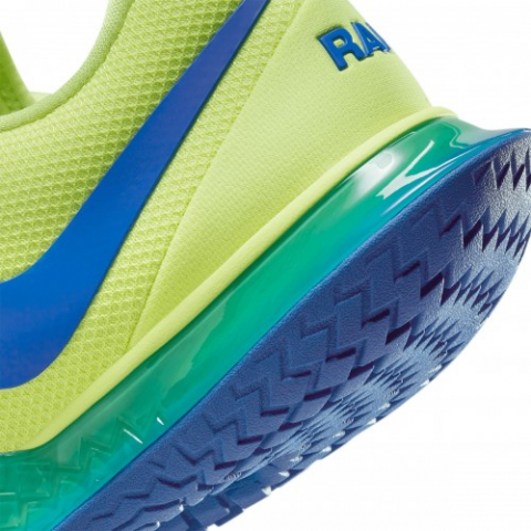 Nike Rafael Nadal Court Zoom Vapor Cage 4 All Court Incaltaminte Tenis Barbati Verde lime, Albastru [7]