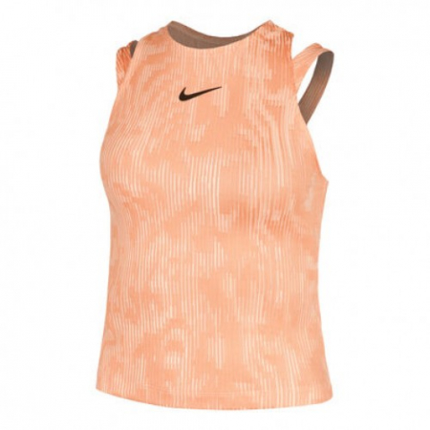 Imbracaminte - Nike Roland Garros Court Dri-Fit Slam Tank-Top Maieu Tenis Femei Portocaliu, Negru