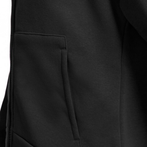 Nike Sportswear Club Fleece Zip Hoodie Hanorac Sport Fete (Copii) Negru, Alb [3]