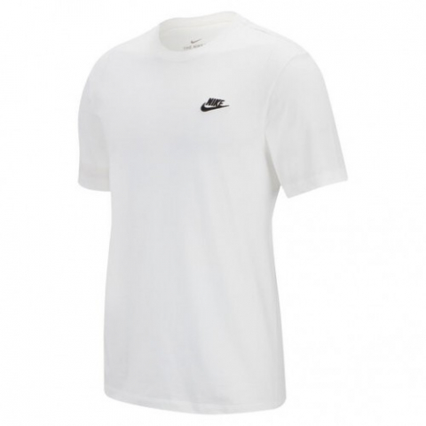 Barbati - Nike Sportswear Club Tee Tricou Tenis Barbati Alb, Negru
