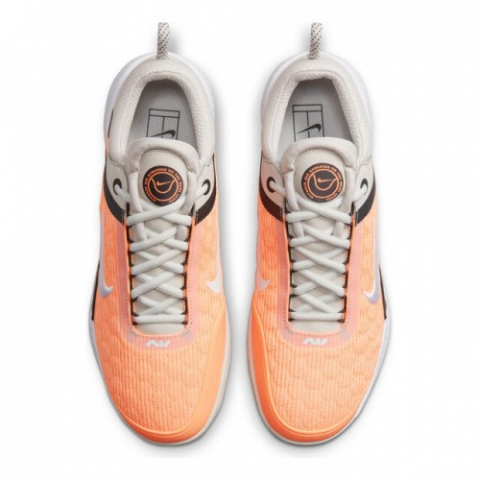 Nike Zoom NXT All Court Incaltaminte Tenis Barbati Portocaliu, Gri deschis, Negru [2]