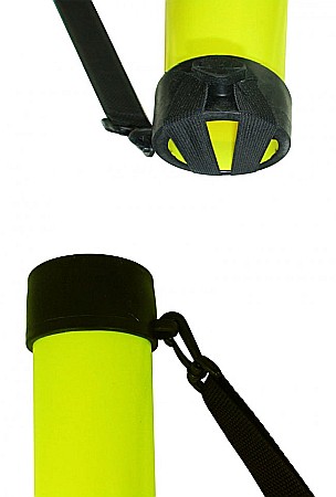 Pro's Pro Quick Pick Tub Colector 18 Buc. Mingi de Tenis Galben, Negru [1]