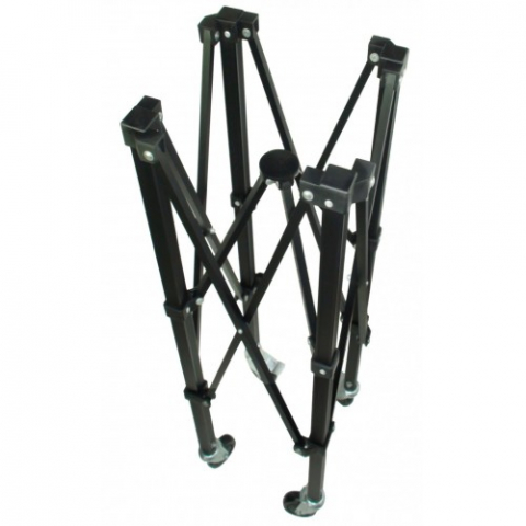 Pro's Pro Ball Cart Professional Cos Pliabil 150 Mingi de Tenis Negru [3]