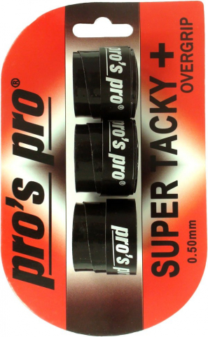 Accesorii Rachete Tenis - Pros Pro Super Tacky Plus Overgrip 3 Buc